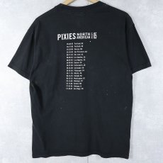 画像2: 2000's PIXIES ロックバンド ツアープリントTシャツ BLACK M (2)