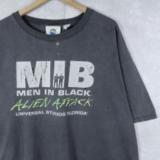 画像1: 2000's MEN IN BLACK SF映画プリントTシャツ XL (1)