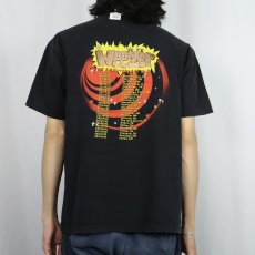 画像3: 2000's WEEZER "The Enlightenment Tour" オルタナティブロックバンド ツアープリントTシャツ BLACK L (3)