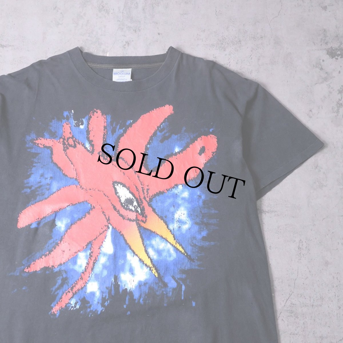 画像1: 90's THE CURE USA製 ロックバンド ツアープリントTシャツ BLACK ONE SIZE (1)