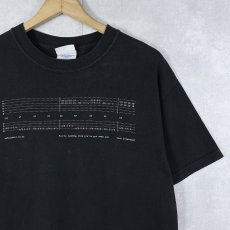 画像1: 2000's PIXIES ロックバンド ツアープリントTシャツ BLACK M (1)