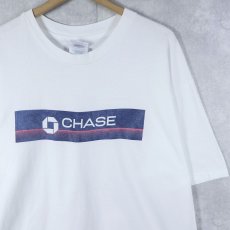 画像1: 90's USA製 "CHASE" 銀行プリントTシャツ XL (1)