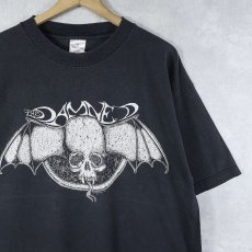画像1: 90〜2000's THE DAMNED パンクロックバンド プリントTシャツ XL (1)