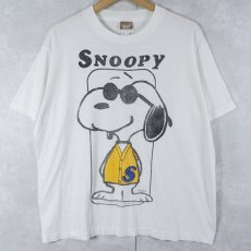 画像1: 80's SNOOPY USA製 キャラクタープリントTシャツ XL (1)