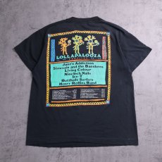 画像2: 90's Lollapalooza ロックフェスティバル プリントTシャツ BLACK (2)