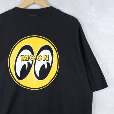 画像1: MOONEYES ロゴプリントTシャツ BLACK XL (1)