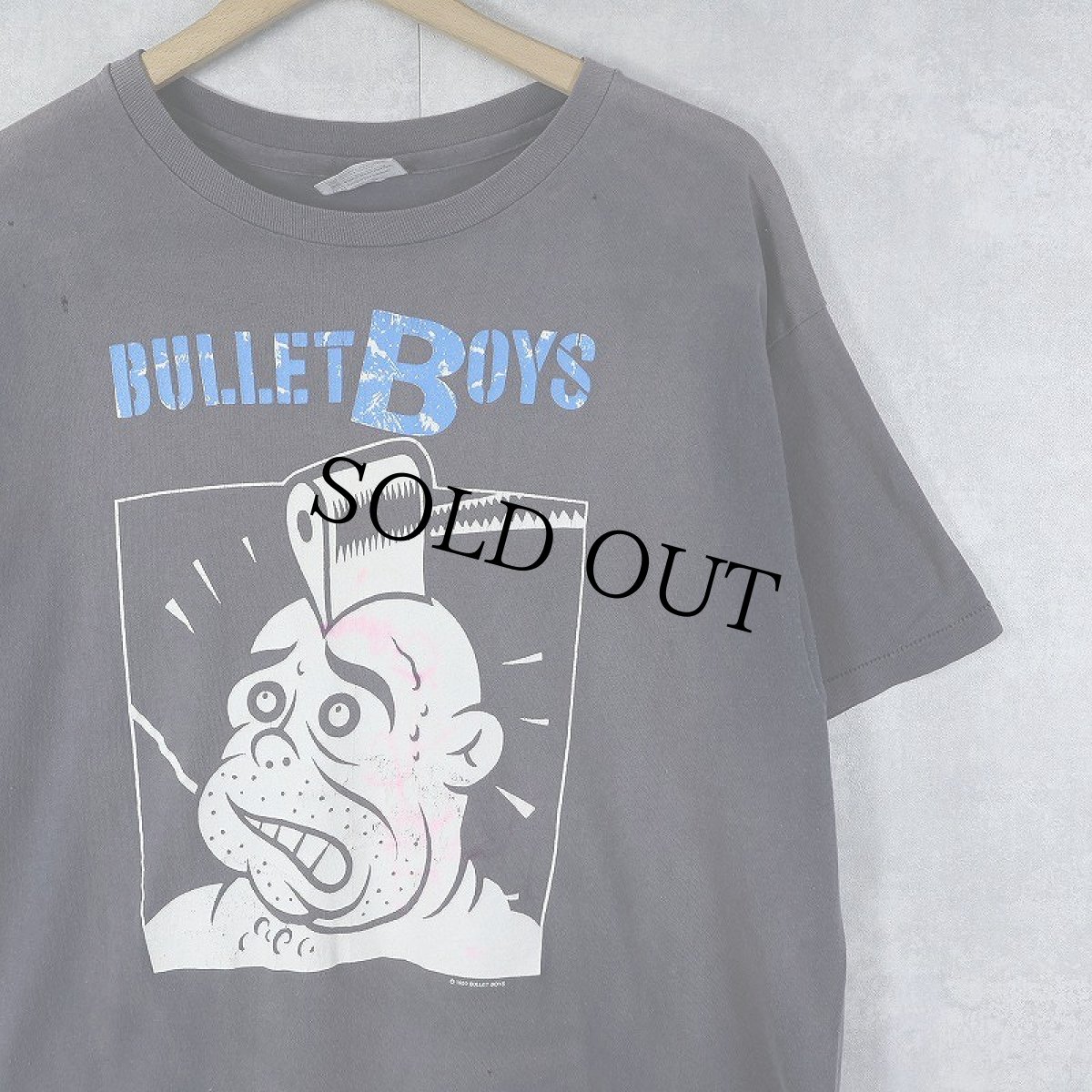 画像1: 80's BULLET BOYS USA製 ハードロックバンド プリントTシャツ XL (1)