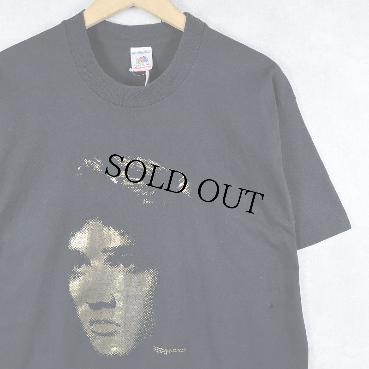 画像1: 90's Elvis Presley USA製 "TCB" ミュージシャンプリントTシャツ BLACK L (1)