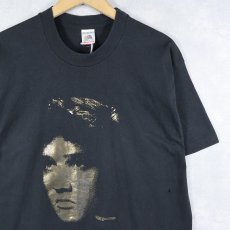 画像1: 90's Elvis Presley USA製 "TCB" ミュージシャンプリントTシャツ BLACK L (1)
