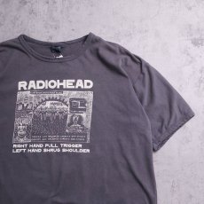 画像1: 2000's RADIO HEAD オルタナティブロックバンド プリントTシャツ XXL (1)