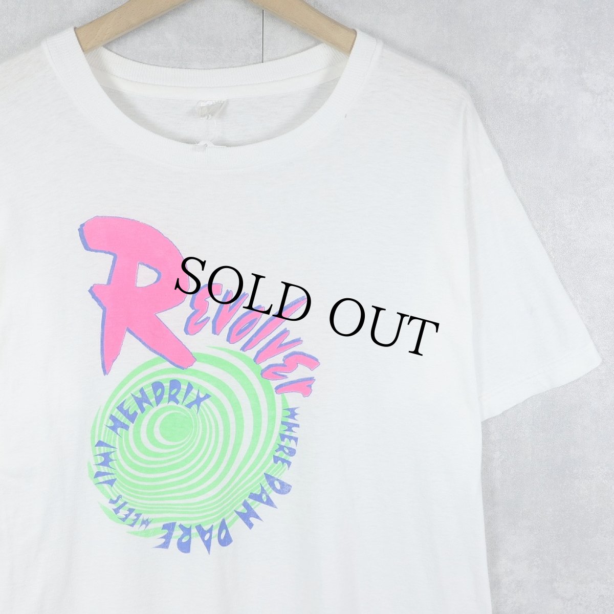 画像1: 90's〜 "REVOLVER" プリントTシャツ  (1)
