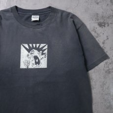 画像1: 90's RANCID USA製 パンクロックバンド プリントTシャツ L (1)