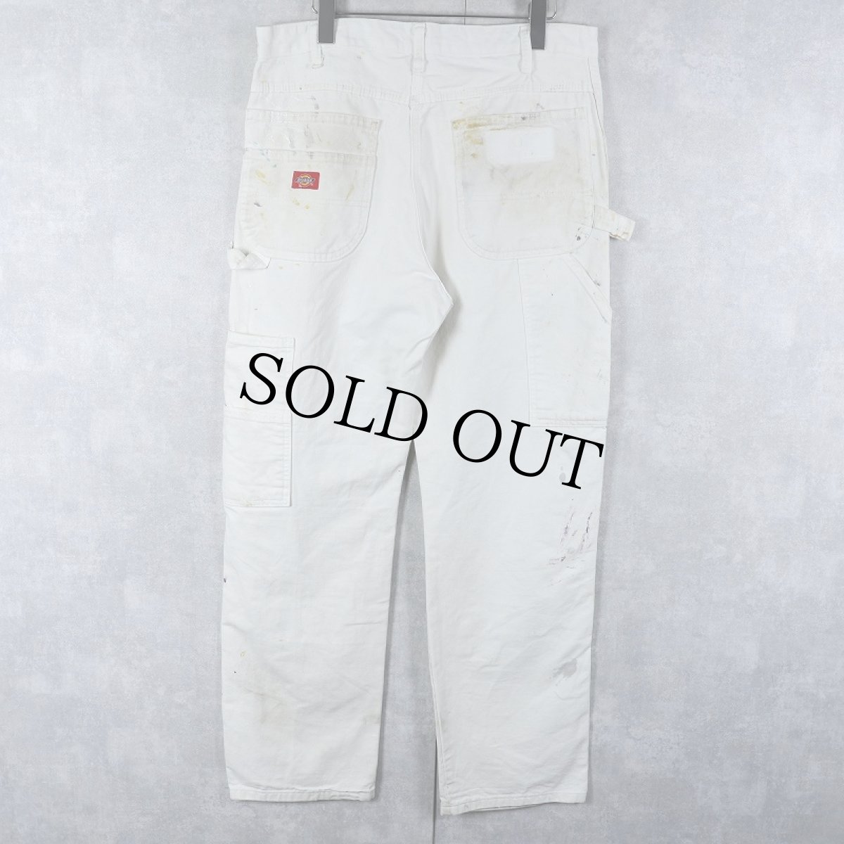 画像2: Dickies ペンキペイント ペインターパンツ W36 (2)