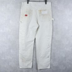 画像2: Dickies ペンキペイント ペインターパンツ W36 (2)