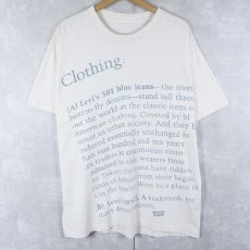 画像1: 80's Levi's 大判プリントTシャツ (1)