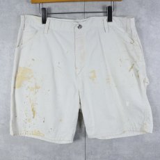画像1: Dickies ペンキペイント ペインターショーツ W37 (1)