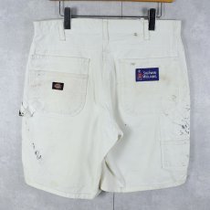 画像2: Dickies ペンキペイント ペインターショーツ W35 (2)