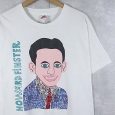 画像1: ⁡90's Howard Finster USA製 アートプリントTシャツ XL (1)