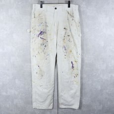 画像1: Dickies ペンキペイント ペインターパンツ W36 (1)