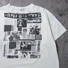 画像1: 2006 RANCID "East Bay Punx!!" パンクロックバンド プリントTシャツ XL (1)