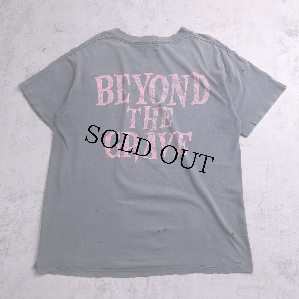 画像2: 90's MISFITS USA製 "BEYOND THE GRAVE" ハードコアパンクバンド プリントTシャツ L (2)