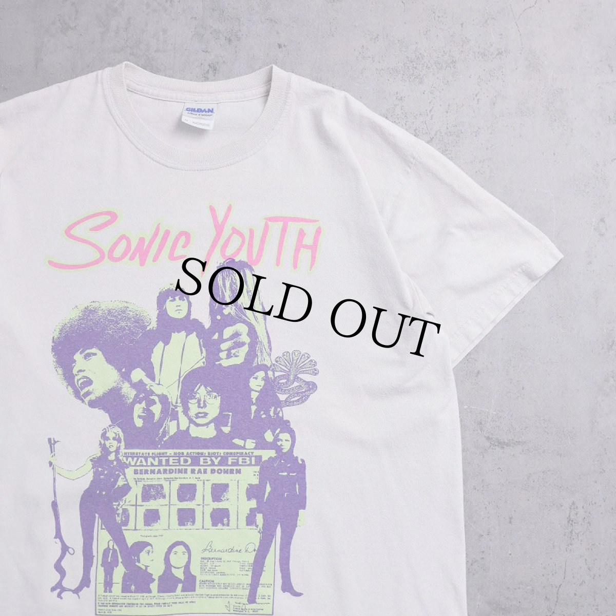 画像1: SONIC YOUTH "Kool Thing" オルタナティブロックバンド プリントTシャツ M (1)