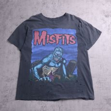 画像1: 90's MISFITS USA製 "BEYOND THE GRAVE" ハードコアパンクバンド プリントTシャツ L (1)