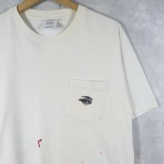 画像2: 90's "TAKE A LOOK INSIDE" プリントTシャツ L (2)