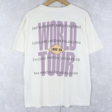 画像2: 90's BRUCE SPRINGSTEEN "WORLD TOUR 1992-93" シンガーソングライター プリントTシャツ (2)