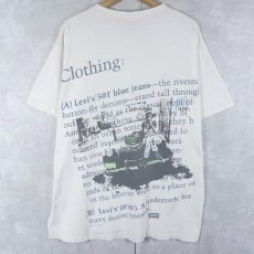 画像2: 80's Levi's 大判プリントTシャツ (2)