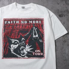 画像1: 90's FAITH NO MORE USA製 "King For A Day" オルタナティブロックバンド ツアープリントTシャツ L (1)