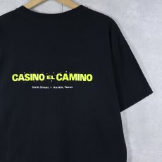 画像2: Casino El Camino レストランプリントTシャツ BLACK  (2)