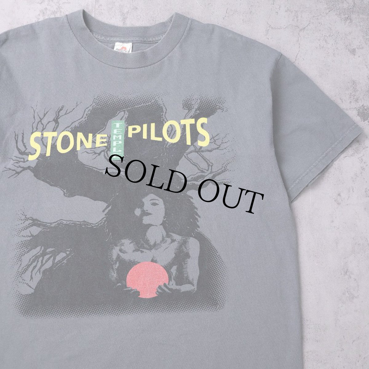 画像1: Stone Temple Pilots ロックバンド プリントTシャツ L (1)