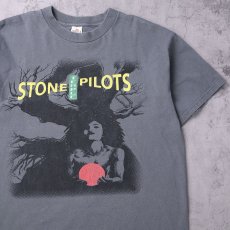 画像1: Stone Temple Pilots ロックバンド プリントTシャツ L (1)