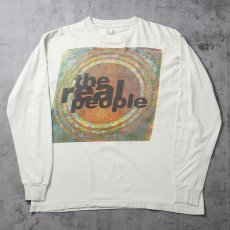 画像1: 90's The Real People ロックバンド プリントロンT (1)