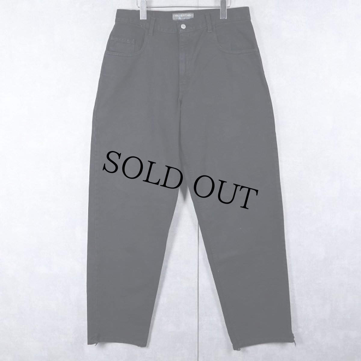 画像1: 2000's Levi's SILVERTAB "BAGGY" ブラックデニムパンツ W35 (1)