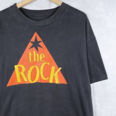 画像1: 〜90's "The Rock" プリントTシャツ BLACK (1)
