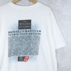 画像2: 90's The Rolling Stones USA製 "BRIDGES TO BABYLANI" ロックバンドツアーTシャツ 2X (2)