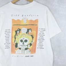 画像2: 90's Todd Rundgren USA製 "2nd Wind Tour 1991" シンガーソングライターツアーTシャツ L (2)