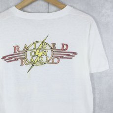 画像2: 80's JOURNEY "RAISED ON RADIO" ロックバンドプリントTシャツ (2)