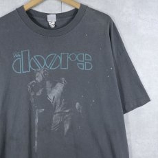 画像1: The Doors JIM MORRISON ロックバンドプリントTシャツ XL (1)
