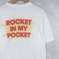画像2: 80's LITTLE FEAT USA製 "Rocket In My Pocket" ロックバンドプリントTシャツ XL (2)