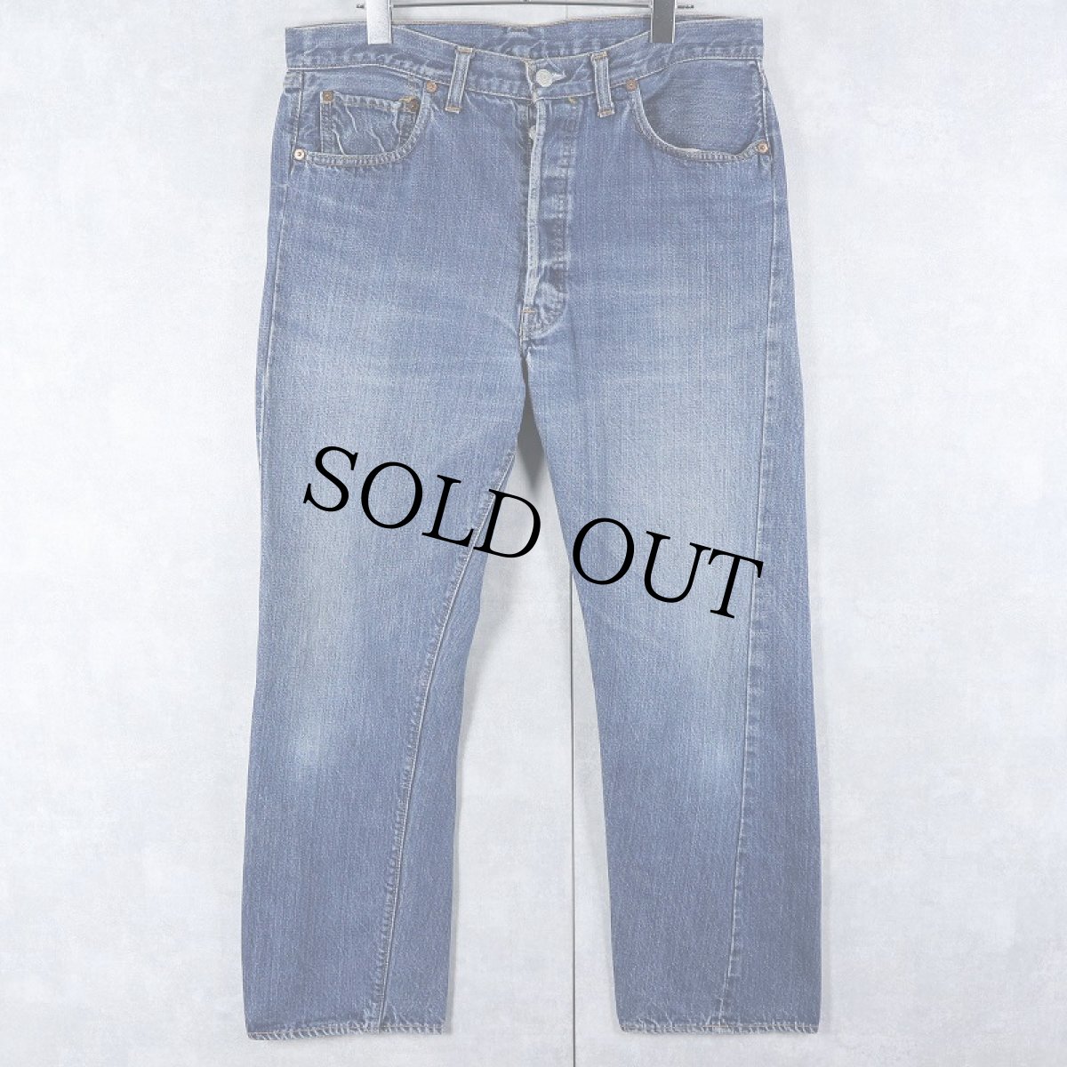 画像1: 70's Levi's 501 66前期 デニムパンツ W34 (1)