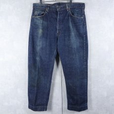 画像1: 70's Levi's 505 66single デニムパンツ W37 (1)