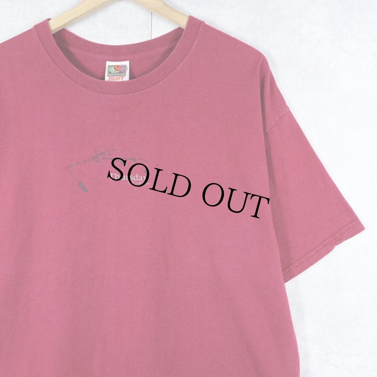 画像1: THURSDAY ポスト・ハードコアバンド プリントTシャツ XL (1)