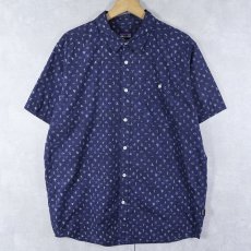 画像1: 2016SS Patagonia "ORGANIC COTTON" 総柄コットンシャツ L (1)