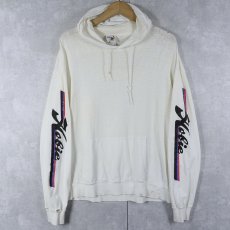 画像2: 80〜90's Hobie USA製 サーフブランド プリントTパーカー XL (2)