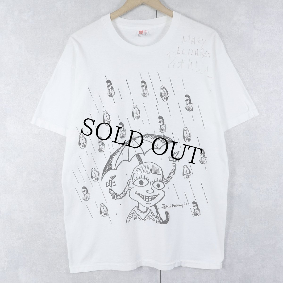 画像1: 90's Patrick McCurdy アートプリントTシャツ XL (1)