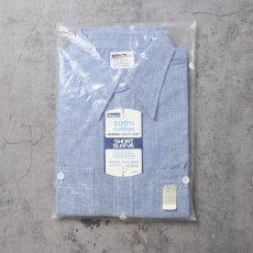 画像1: 70's Montgomery Ward シャンブレーシャツ DEADSTOCK L (1)