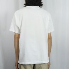 画像3: 90's BANANA REPUBLIC USA製トカゲプリントTシャツ M (3)